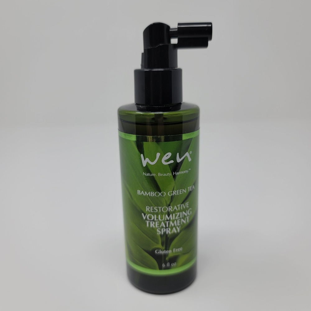 WEN Chaz Dean Bamboo Green Tea Restorative Volumizing Treatment Spray 6 oz New‎